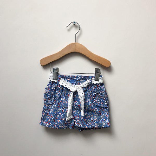 Girls floral shorts