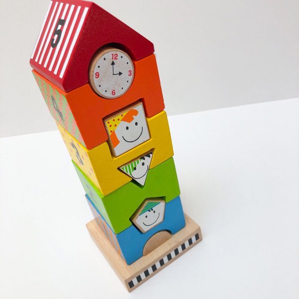 Wooden stacking toy