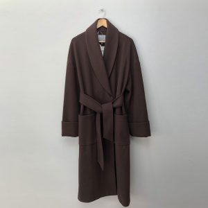Asos Brown Wrap Coat