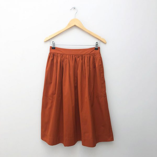 Zara Orange Skirt