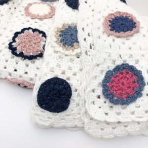Baby Girl Crocheted Blanket