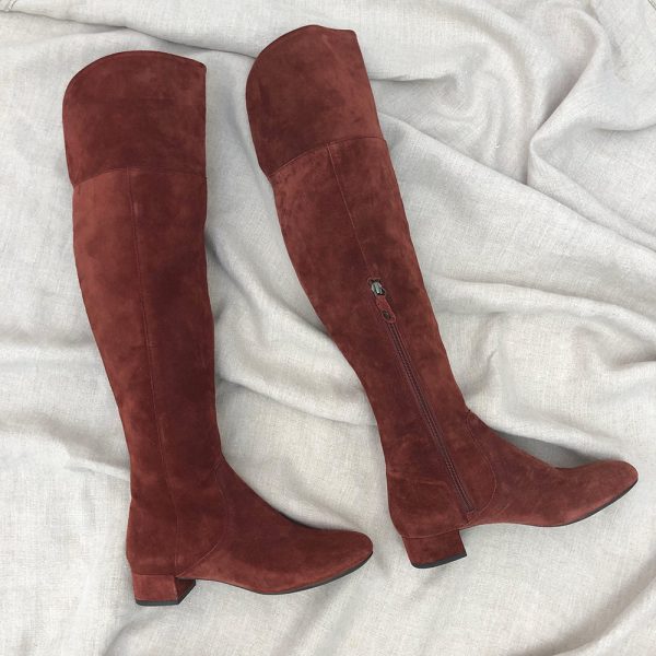 Geox Suede Knee High Boots