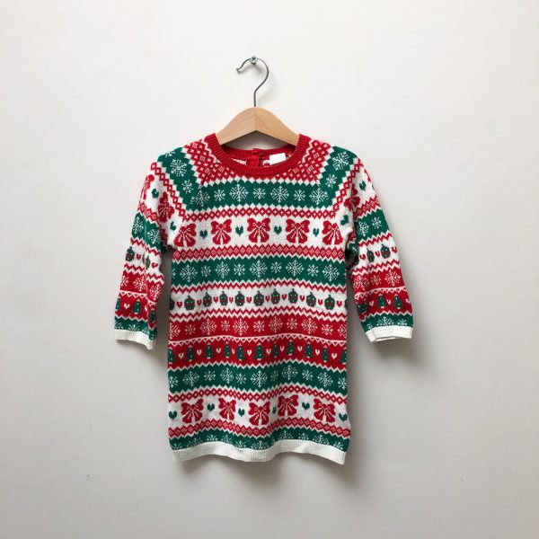 H&M Girl's Festive Jumper Dress