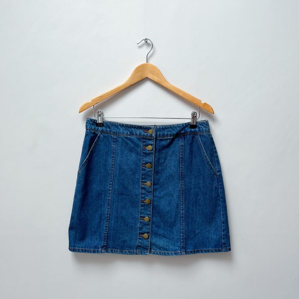 Warehouse Denim Skirt