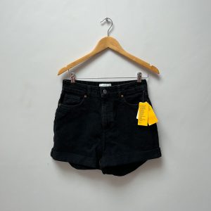 H&M Black Denim Shorts