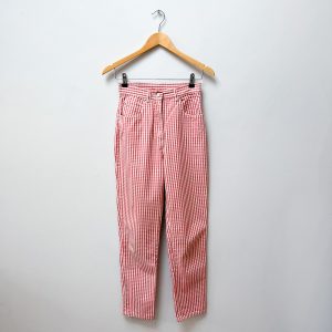 Vintage Gingham Trousers