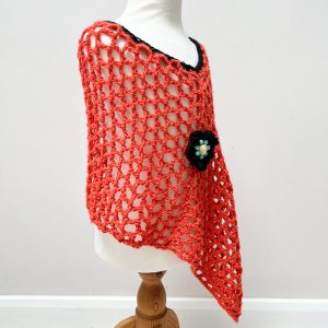 Handmade Knitted Poncho