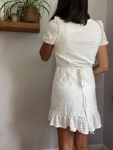 Mango White Lace Dress