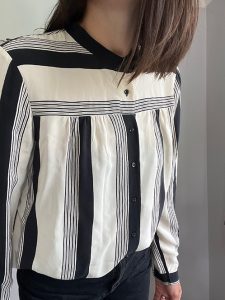 Jaeger Silk Monochrome Shirt