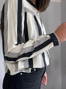 Jaeger Silk Monochrome Shirt