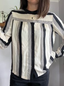 Jaeger Silk Monochrome Shirt