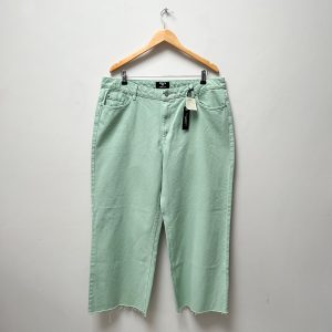 Mint Wide Leg Jeans