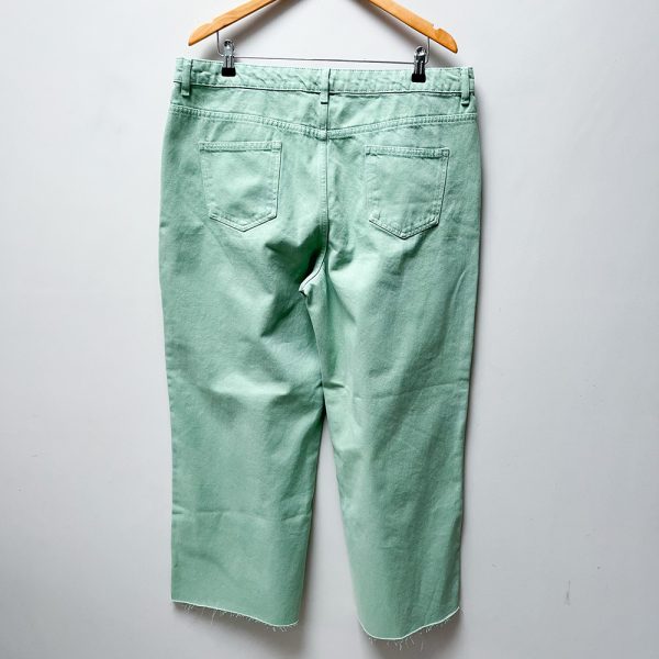 Mint Wide Leg Jeans