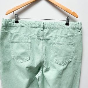 Mint Wide Leg Jeans