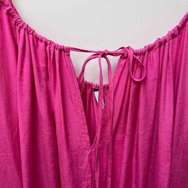 zara pink maxi