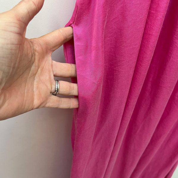 zara pink maxi