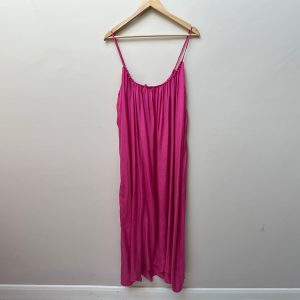 zara pink maxi