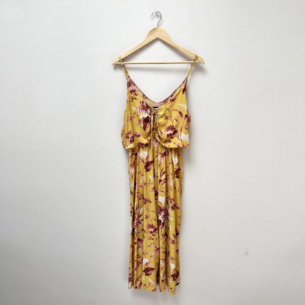 NL Yellow Floral Jumpsuit