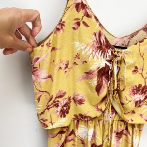 NL Yellow Floral Jumpsuit