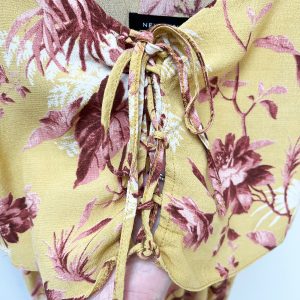 NL Yellow Floral Jumpsuit