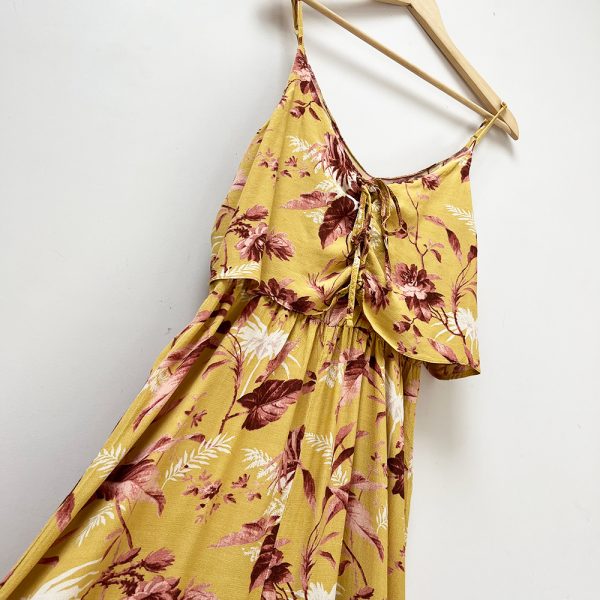 NL Yellow Floral Jumpsuit