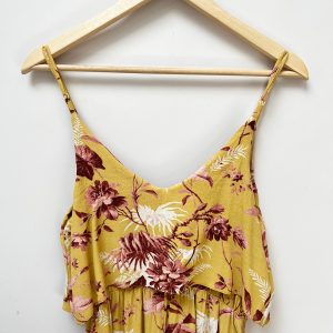 NL Yellow Floral Jumpsuit