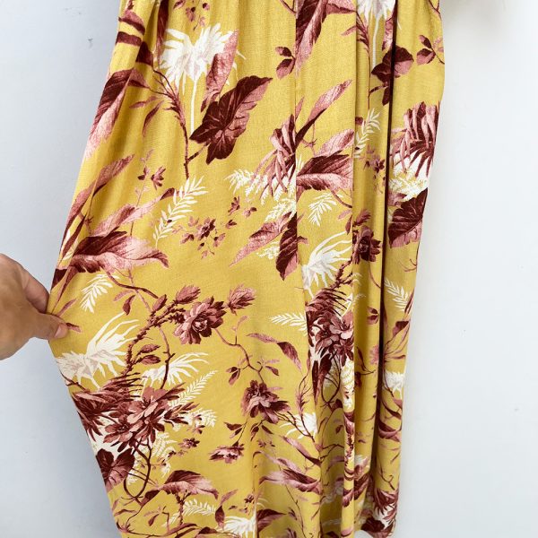 NL Yellow Floral Jumpsuit