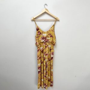 NL Yellow Floral Jumpsuit