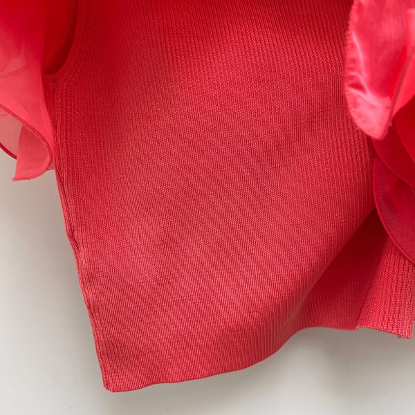 Zara Pink Ruffle top