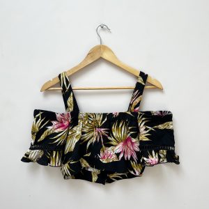 RI Floral Crop Top