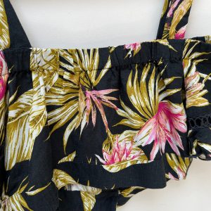 RI Floral Crop Top