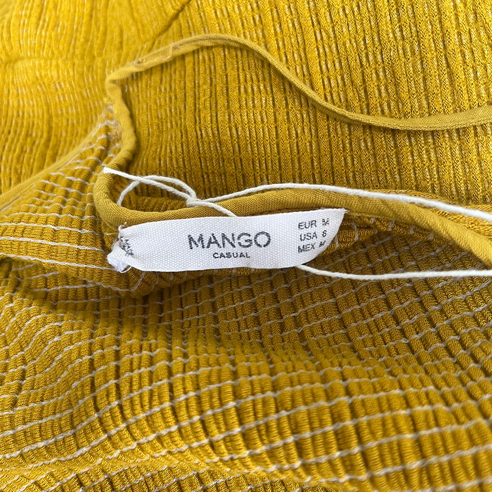 Mango Yellow Dress