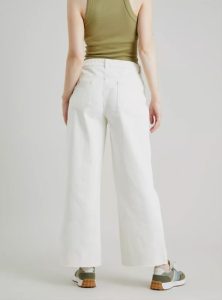 TU Cream Wide Leg Jeans