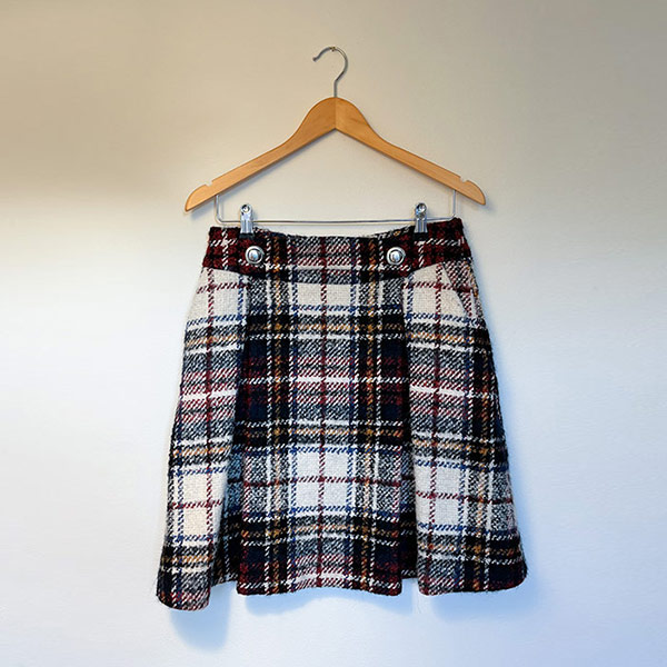 HUGO Boss Tartan Skirt