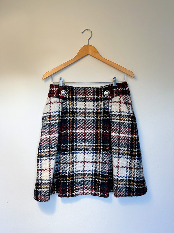 HUGO Boss Tartan Skirt