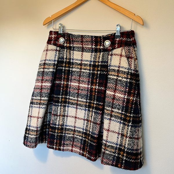 HUGO Boss Tartan Skirt