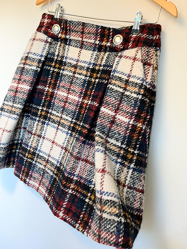 HUGO Boss Tartan Skirt