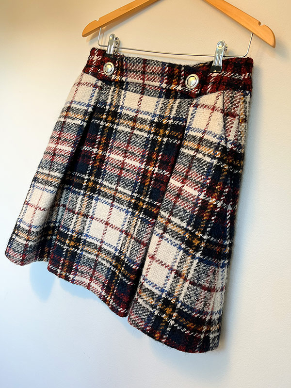 HUGO Boss Tartan Skirt