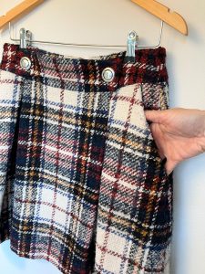 HUGO Boss Tartan Skirt