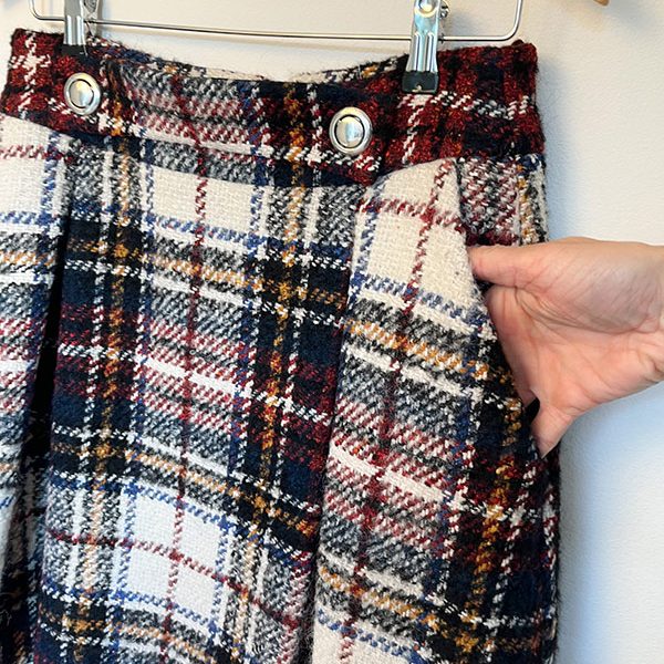 HUGO Boss Tartan Skirt