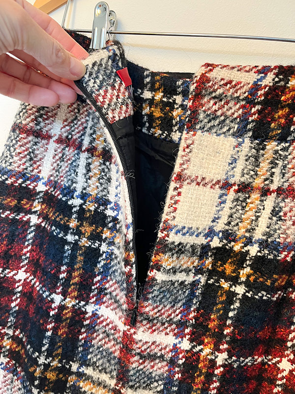 HUGO Boss Tartan Skirt