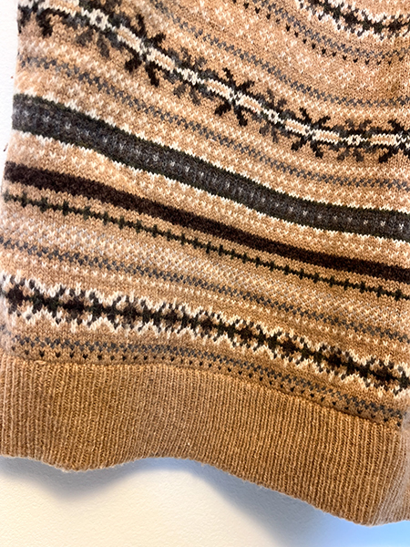 Hackett Geelong Wool Fairisle Tank Top