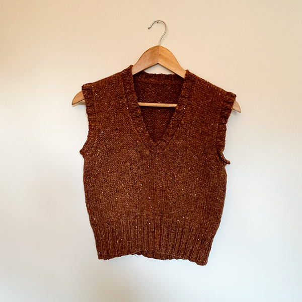 Handknitted Sweater Vest