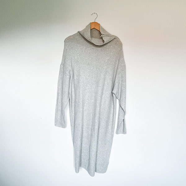 Monsoon Grey Jumper Dress