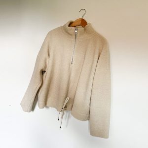 Mint Velvet Cream Borg Fleece