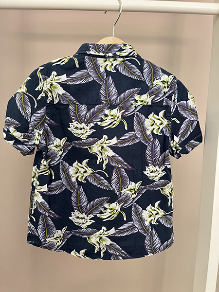 TU Navy Hawaiian Shirt