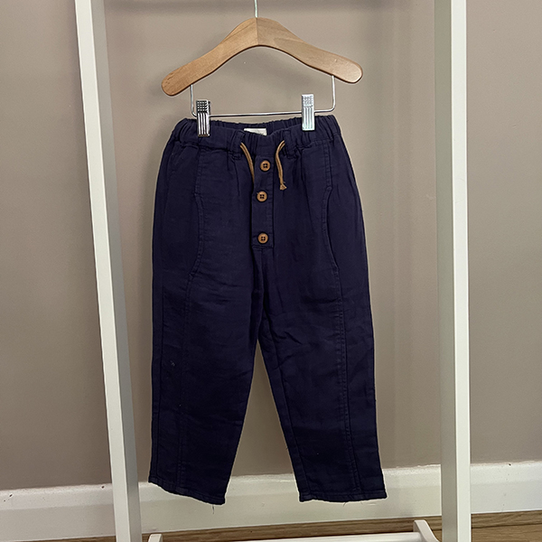 Zara Navy Trousers