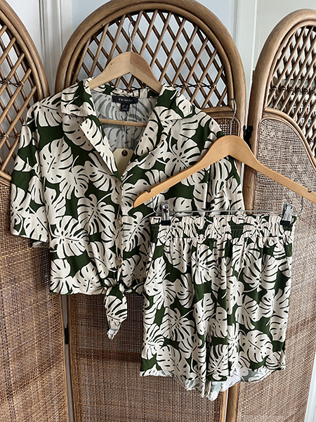 Primark Green Leaf Co-ord