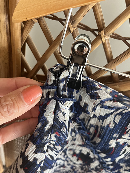 Zara Navy Paisley Chiffon Co-ord