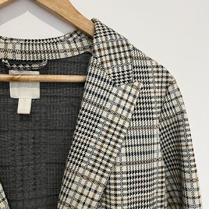 H&M Dogstooth Blazer